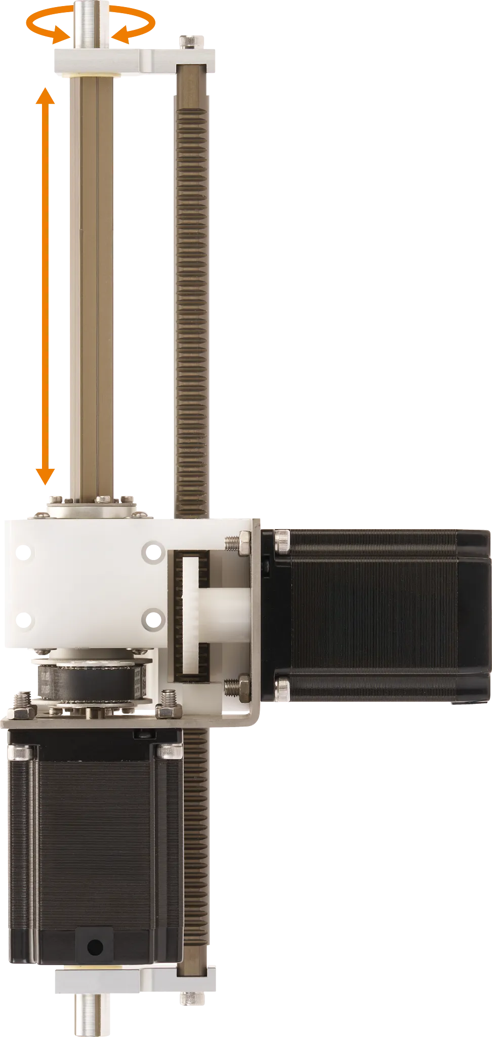 Rotary-drive unit for linear robots