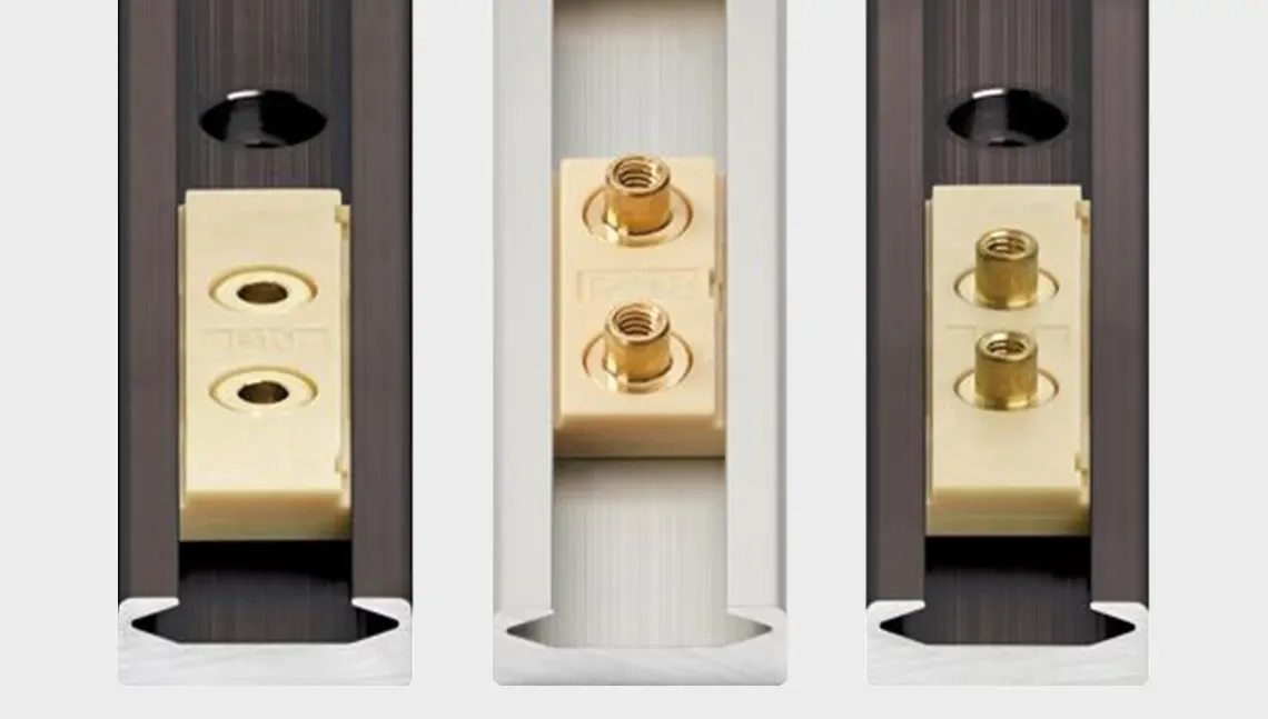 drylin N pre-load prism slides