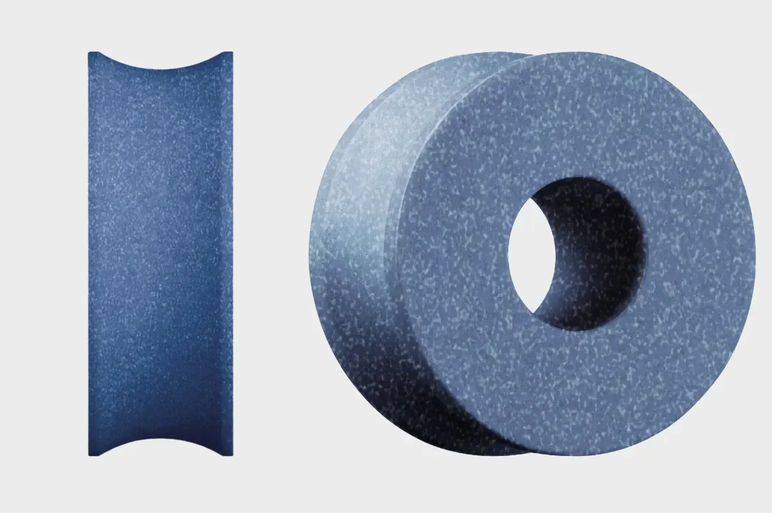 Industrial rollers guide roller