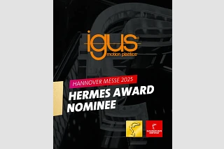 igus für den Hermes Award nominiert