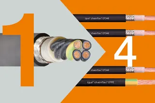 4心ケーブルの代わりに4本の単心ケーブル