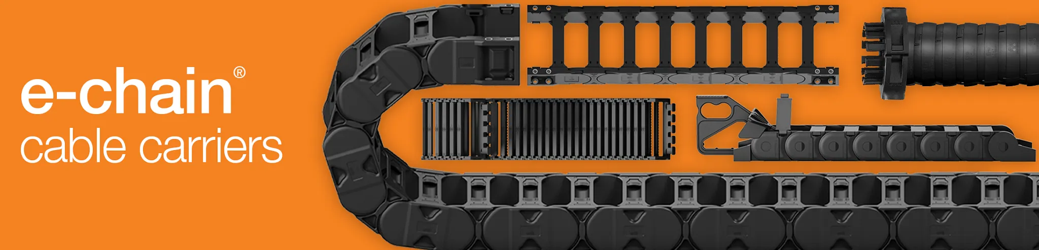 E-chain cable carriers Banner