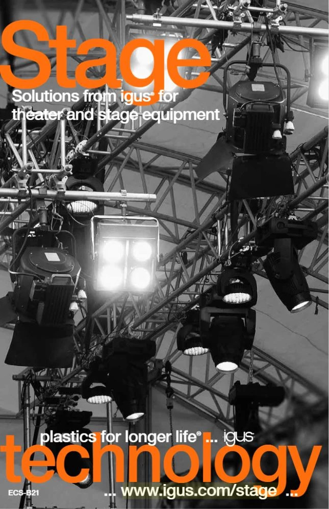 stage technology brochure cover