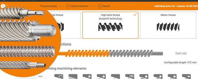 dryspin® threaded rod
