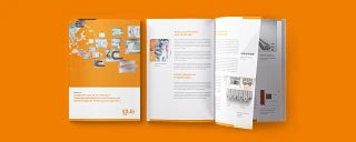 e-skin flad hvid papir