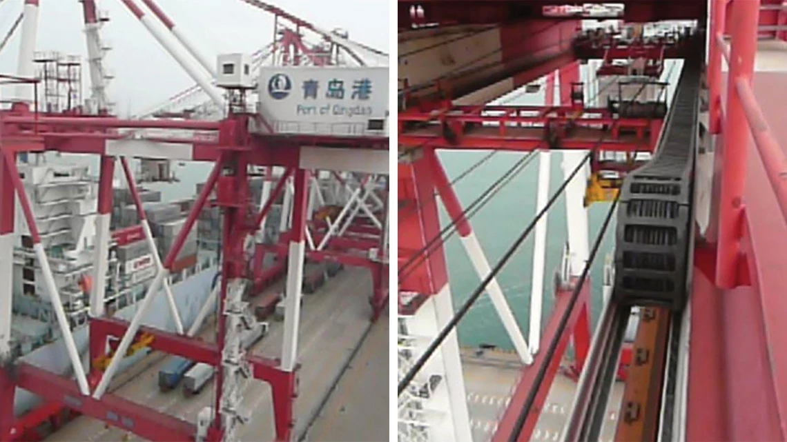 rol e-chain® for STS crane