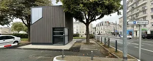 Bicycle garage by SERAAB
