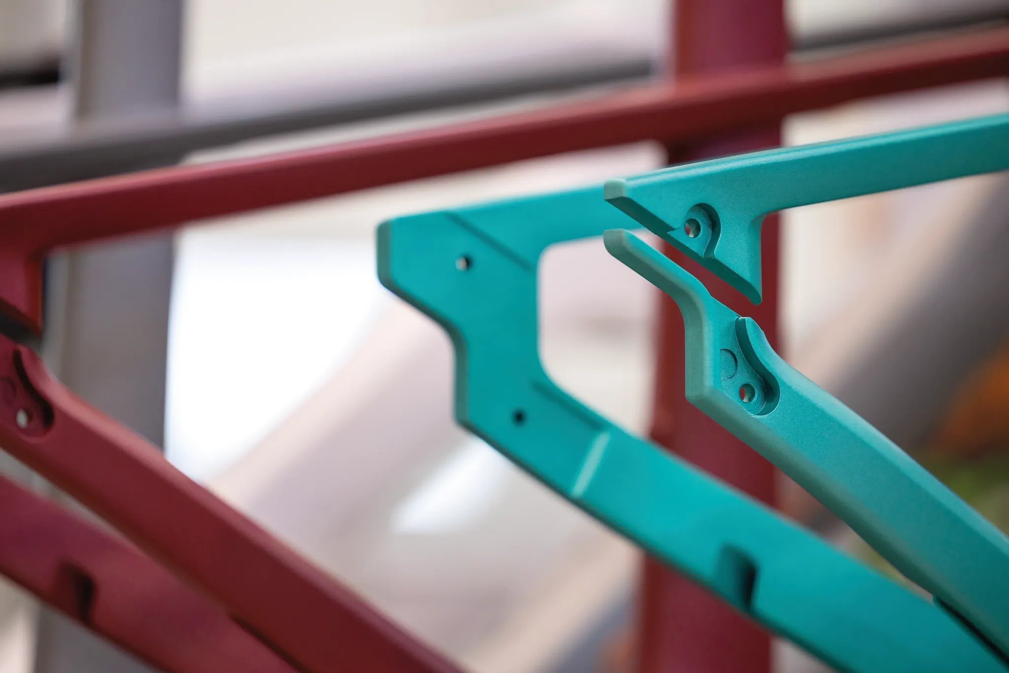 Bicycle frame fork end