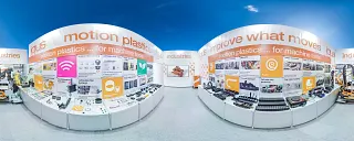 Virtual trade show stand