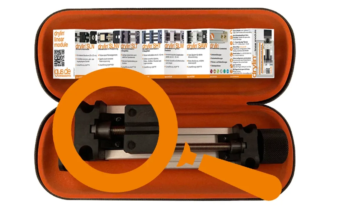 drylin miniature linear module sample