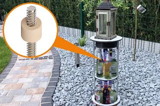 Gewindetechnik für kühle Getränke