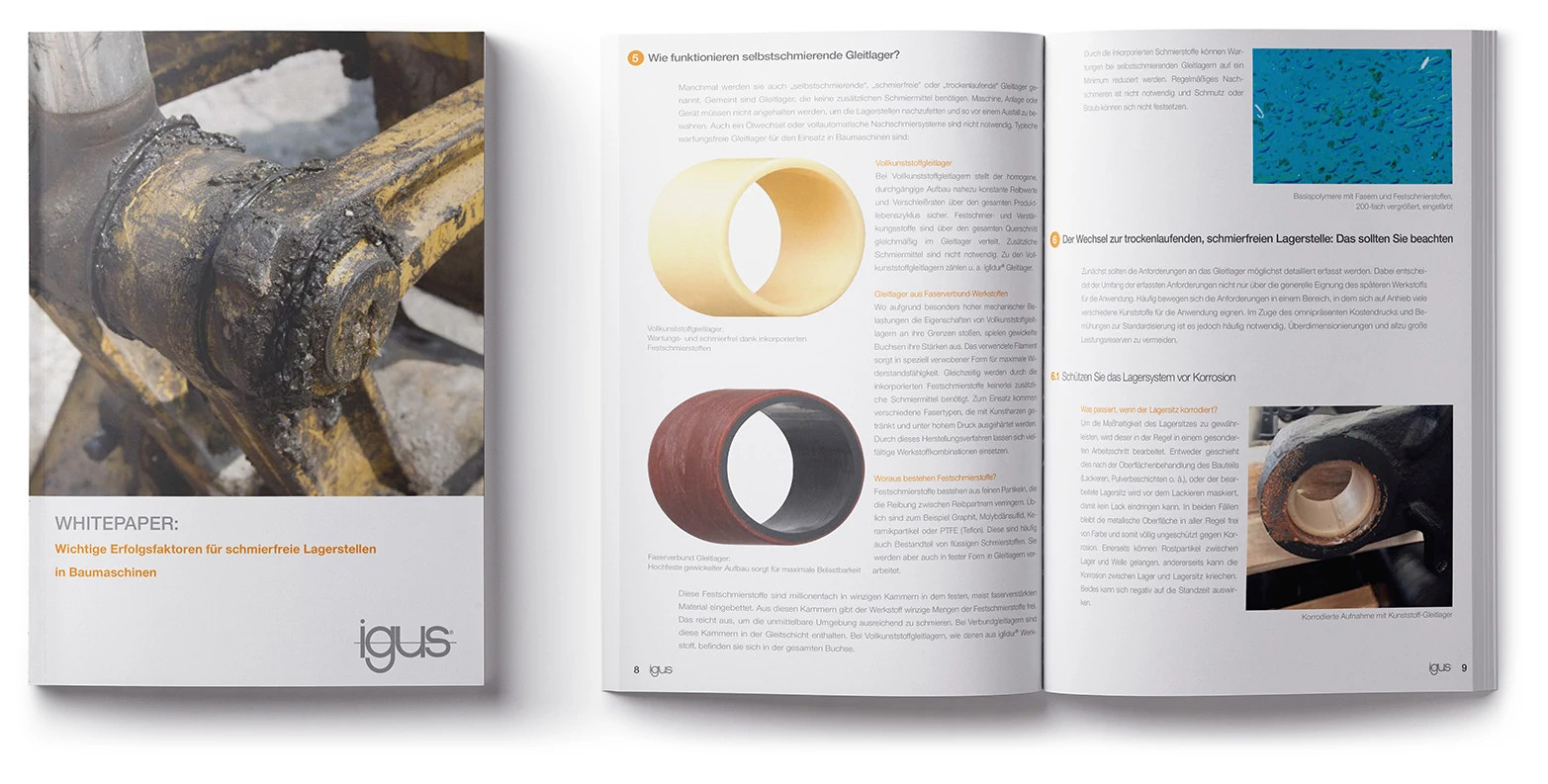 Livre blanc paliers lisses iglidur