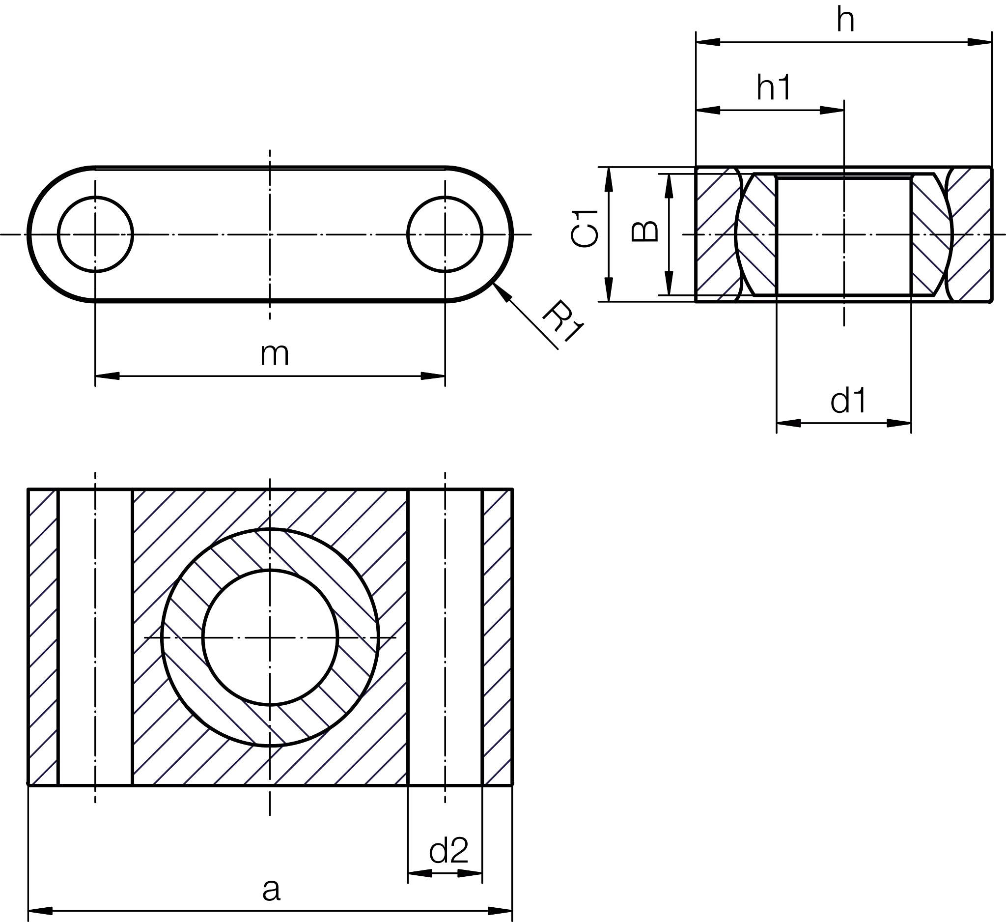 ESTM-08-R technical drawing