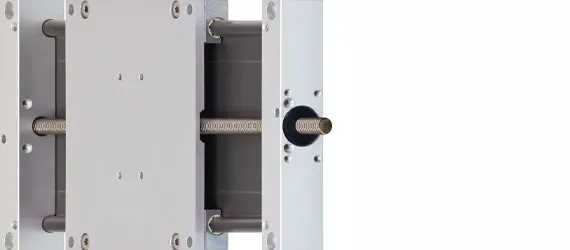 Módulo linear SLW-10120 com acionamento por fuso de avanço