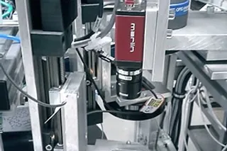 A unidade drylin®-linear em seu estado instalado