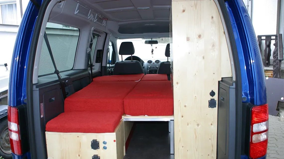 VW Caddy conversion