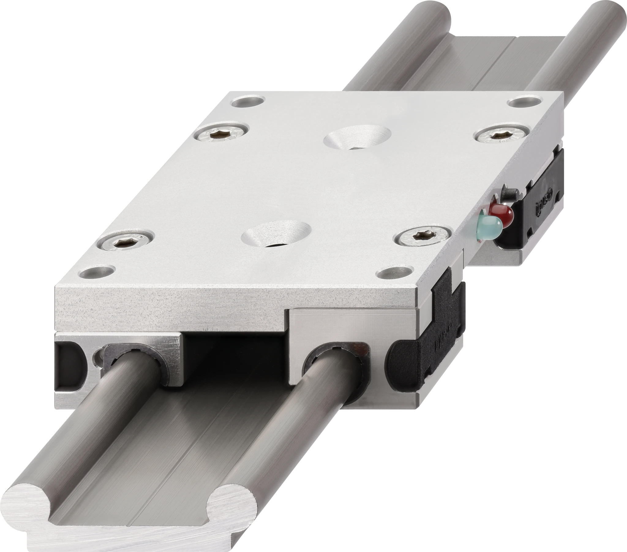 帶滑座的 drylin® W 滑軌