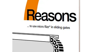 Seven reasons for using micro flizz in industrial doors