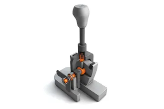 igus bearing in the selector lever