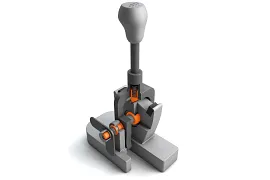 igus bearing in the selector lever