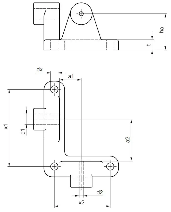 S270GM-AG-100-010-040-40-SL-BK technical drawing