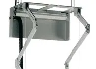 soutien de câble sur l'élévateur de média