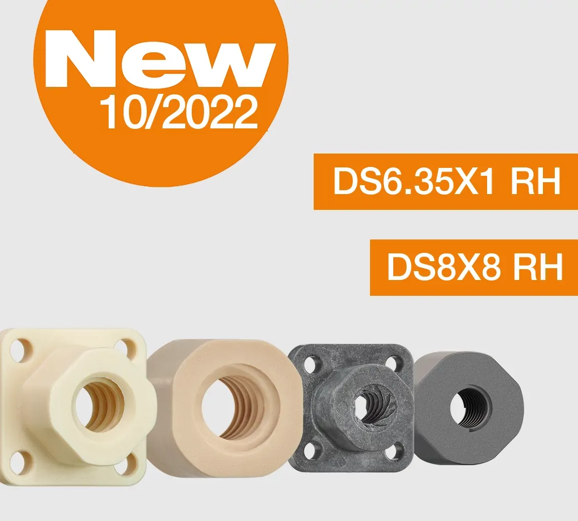 사출 성형 리드 스크류 너트