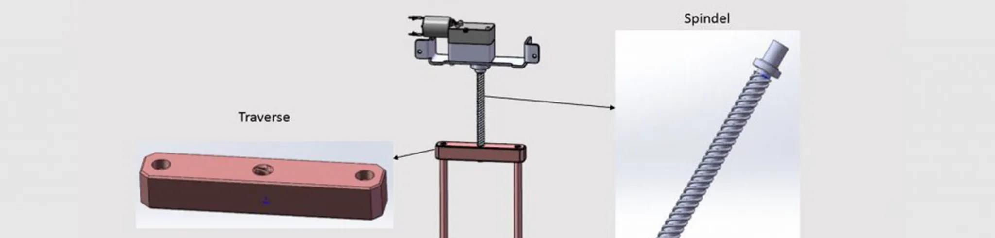 Mesas lineales por husillo