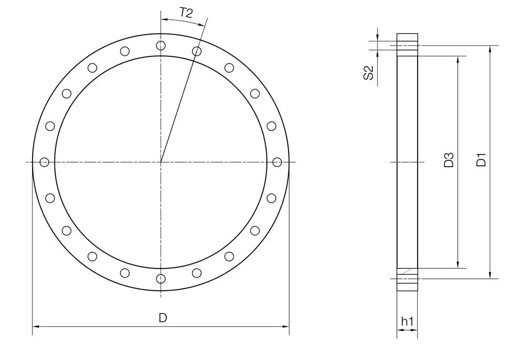 PRT-01-50-DR technical drawing