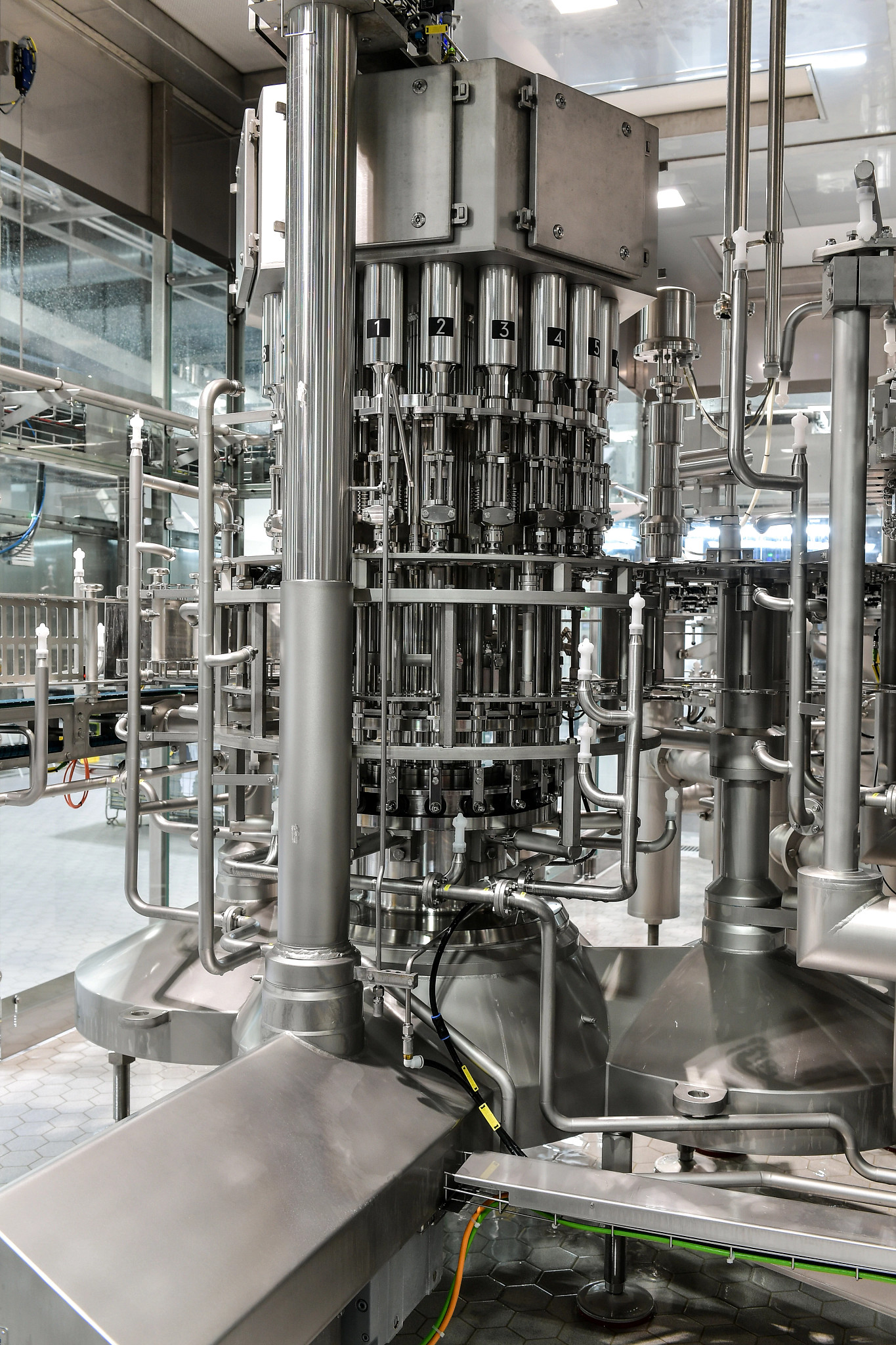 PET-Flaschen-Abfüllanlage