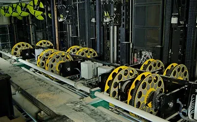 below stage machinery