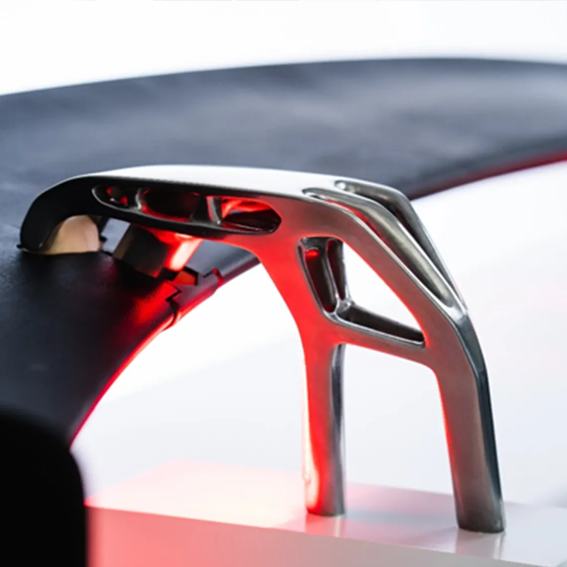 3D printed components for rear wings