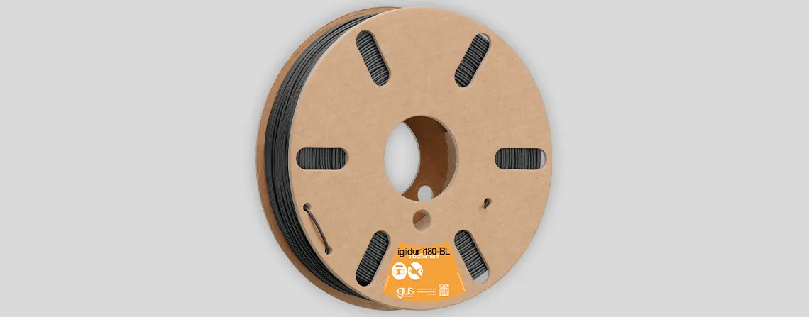 Filament d’impression 3D FDM noir IGUS i180 BL