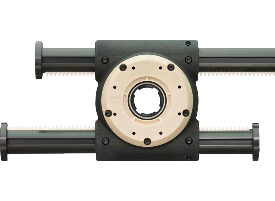 Eje voladizo Apiro® con doble eje