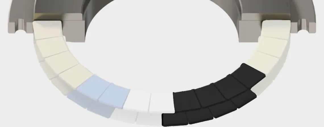 PRT-04 sliding pad materials iglide F2 ESD