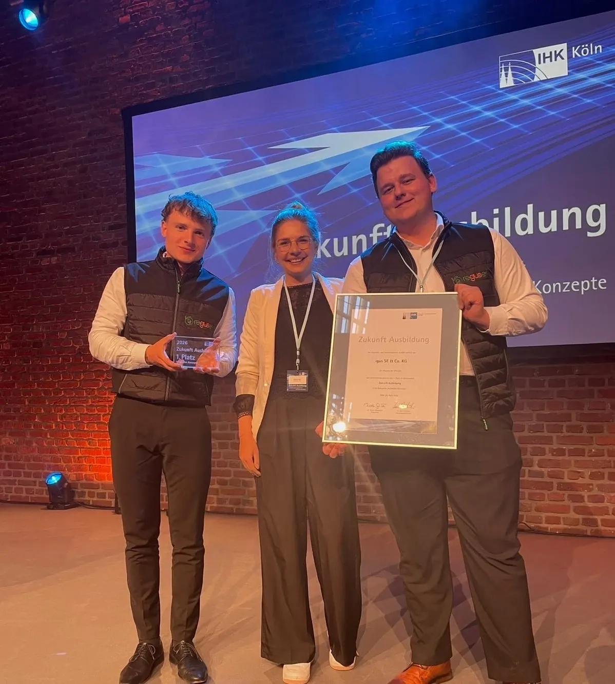 reguse Prize from the Chamber of Commerce and Industry