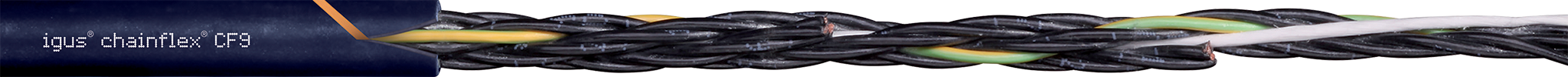 ■igus チェーンフレックス可動専用ケーブル 100m[法人・事業所限定][直送元][店頭受取不可] 動力ケーブル | チェーンフレックス 可動動力ケーブル | イグス