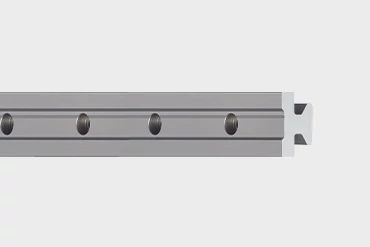 Miniature linear guides for tight installation spaces