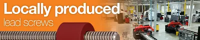 USA Production Lead Screws Banner