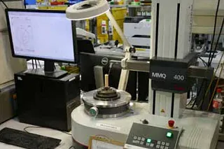 Measuring of the inner diameter of a press-fitted bearing