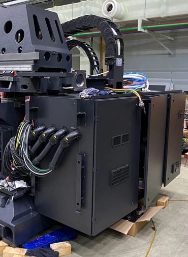 Energy chain system in a plant