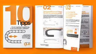 Tips for unsupported energy chains