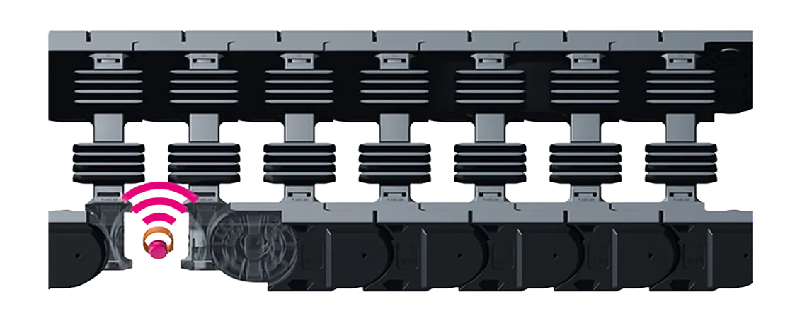 Energy chains for long travel and heavy duty