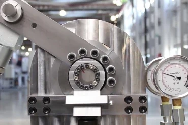 Ensaio de desgaste de cargas pesadas giratórias