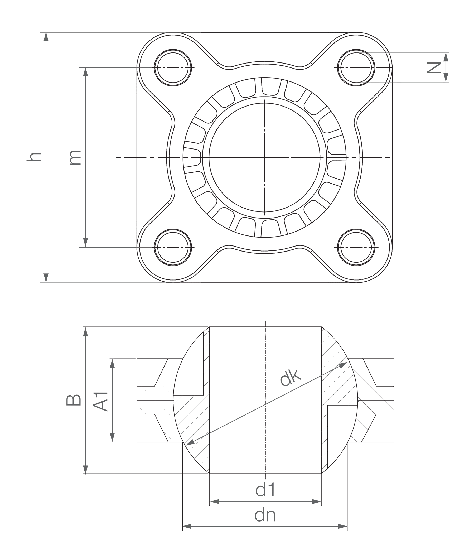 KFSM-GT35 technical drawing