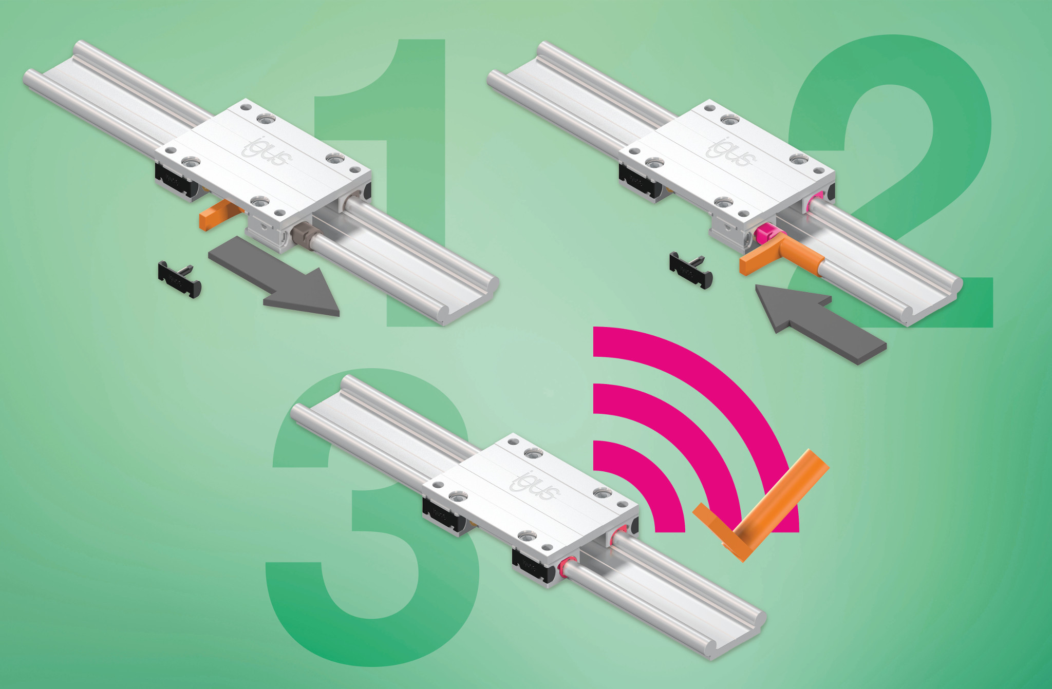 Chariot drylin W intelligent