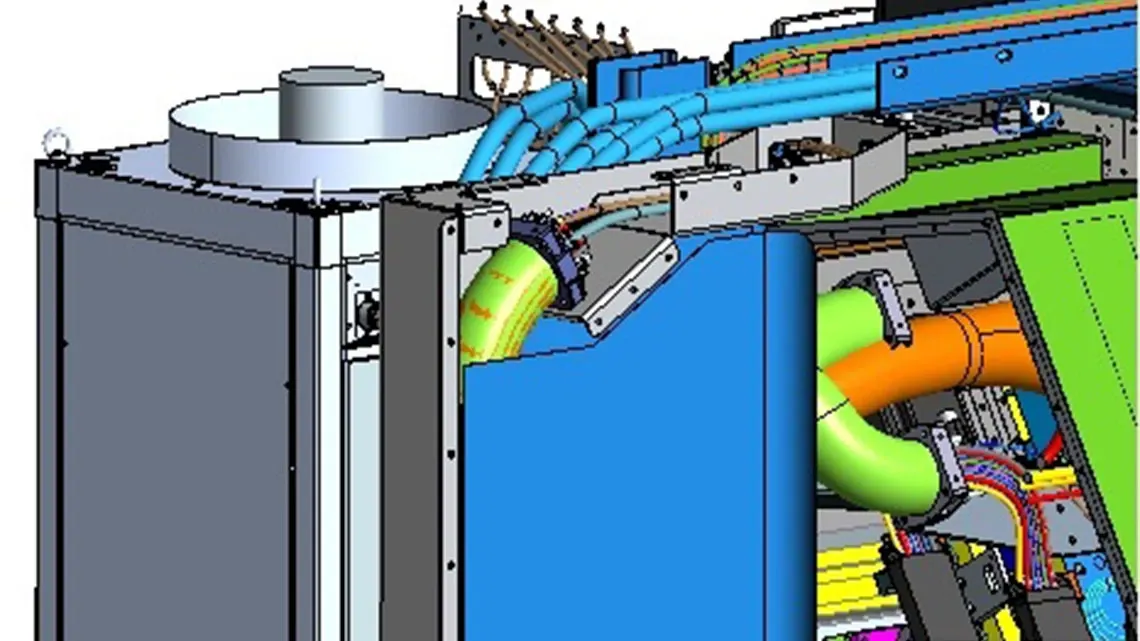 Krytá vodicí skříňka