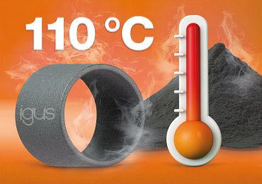 iglidur i230 trotzt selbst Temperaturen von 110°C