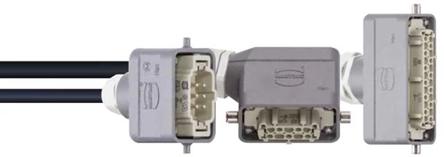 Harting Coding Plug Layout Example Cables de control con conectores tipo conector HARTING originales