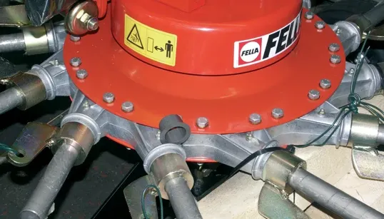 Peças moldadas por injeção especiais em máquinas agrícolas